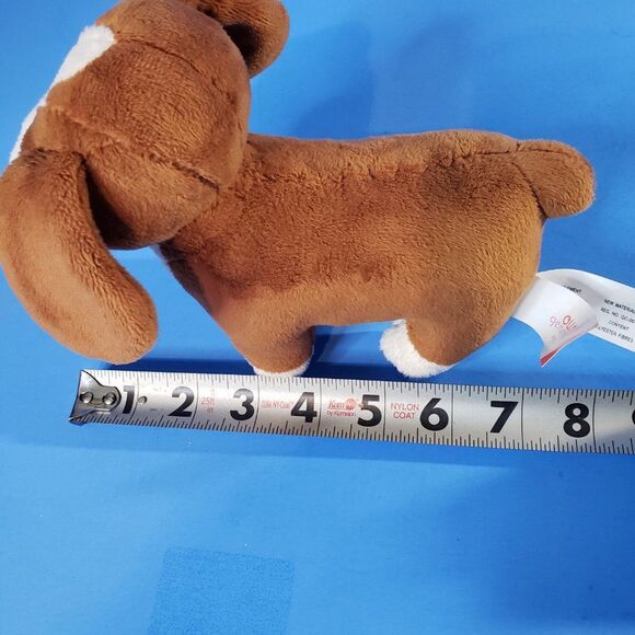 Our Generation Brown Basset Hound Dog Pet Plush Stuffed Small Doll 8" - Picture 7 of 7